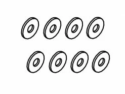 Amewi Unterlagsscheiben 6 x 2.5 x 0.5 mm RCX10