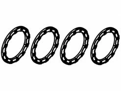 Amewi Felgenringe Silber RCX8