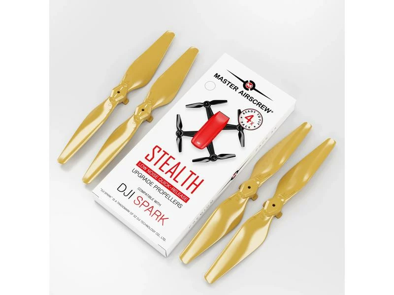 Master Airscrew Propeller Stealth 4.7x2.9" Gelb Spark – Bild 4