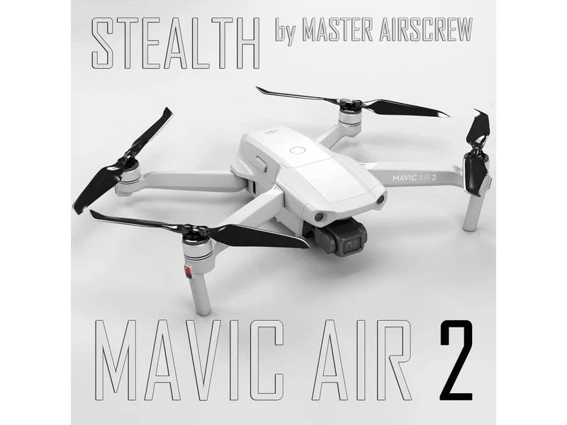 Master Airscrew Propeller Stealth 7.4x3.9" Schwarz Mavic Air 2 – Bild 2