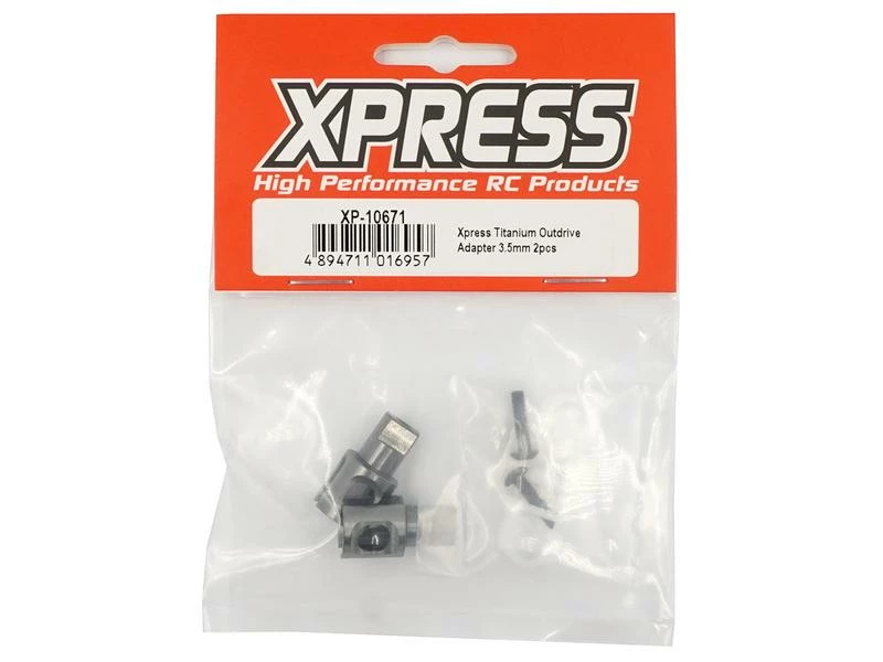 Xpress Spool Outdrive 3.5 mm, Titanium, 2 Stück zu Execute Serie – Bild 4