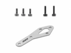 OMPHobby Heckmotorhalter Silber M2 - Evo