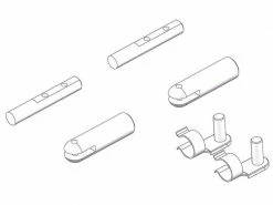 Multiplex Strebenanschlüsse FunCub XL