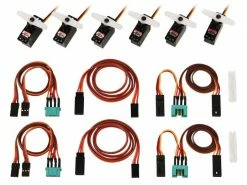 Multiplex Servo Set mit Kabelsatz FUNRAY