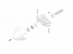 Multiplex Mitnehmer mit Spinner EasyGlider 4