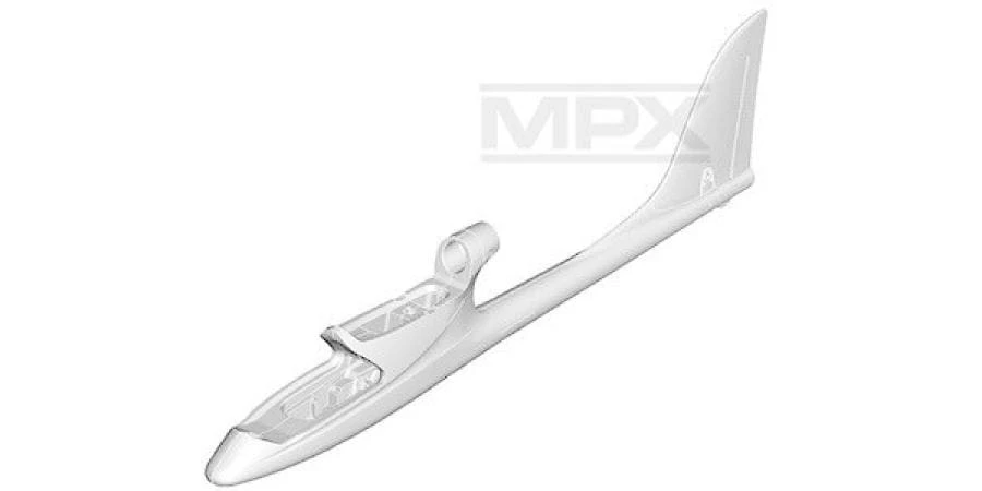 Multiplex Rumpf mit Seitenruder Shark