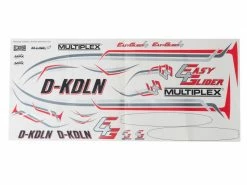 Multiplex Dekorbogen EasyGlider 4